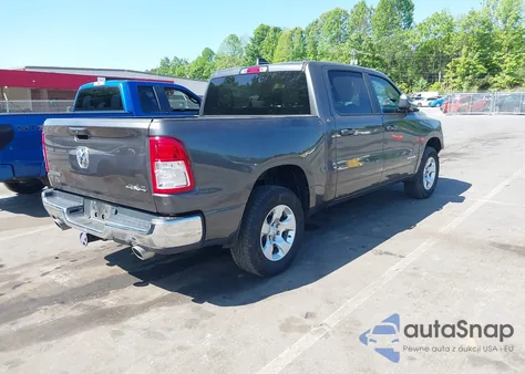 2021 Ram 1500 Big Horn 4X4 5'7 Box from USA, damaged, VIN 1C6SRFFT7MN620668